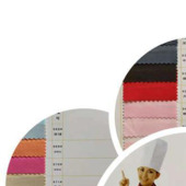 现货批发零售100*72染色TC平纹工作服服装面料布