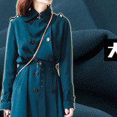 18年春秋女装布料 微弹阔腿裤面料 女装套装大衣面料 现货供应
