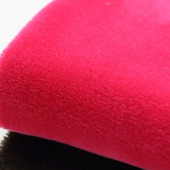 40s经编涤纶超柔面料 全涤染色针织面料 T恤睡衣服装面料 现货