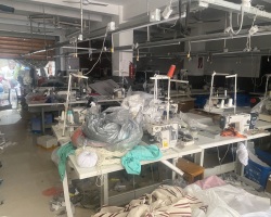 杭州乔司生产中服装加工厂临时有其他项目要做 现低价转让